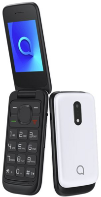 Alcatel 2053DS Dual-Sim mobiltelefon fehér