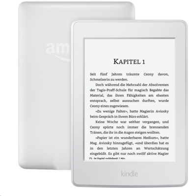 Kindle Paperwhite 3 (2015) 6" e-Book olvasó 4GB fehér, szponzorált kivitel /B017DOUW76/