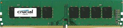 Crucial 4GB DDR4 2666 MT/s (PC4-21300) CL19 SR x8 UDIMM 288pin