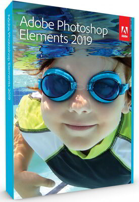 Adobe Photoshop Elements 2019, MLP, English, Retail, 1 User