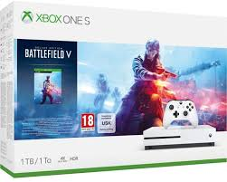 Microsoft Xbox One S 1TB konzol + Battlefield V Deluxe Edition játékszoftver
