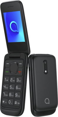 Alcatel 2053 2,4" GPRS Dual SIM Volcano fekete mobiltelefon