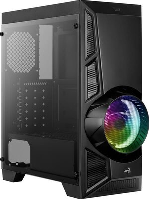 Aerocool AERO ENGINE RGB USB 3.0 - 1x120mm RGB FAN ATX PC ház
