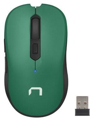 Natec Wireless Optical mouse ROBIN 1600 DPI, Green