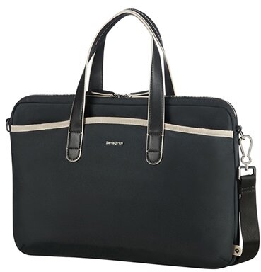 SAMSONITE NŐI Notebook táska 88200-2226, BAILHANDLE 15.6" (BLACK/SAND) -NEFTI