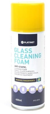 PLATINET üveg-, és kijelzőtisztító hab, 400ml