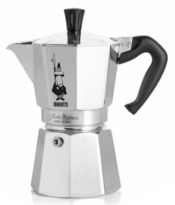 Bialetti Moka Express 6 személyes inox kotyogós kávéfőző