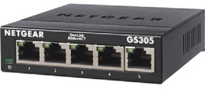 Netgear 5-Port Gigabit Desktop Switch Metal 300-SERIES (GS305 v3)