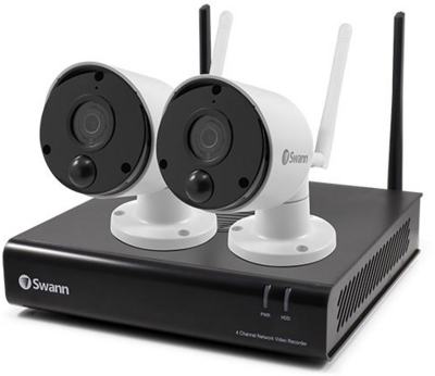 Swann 4 csatornás NVR + 2 db 2MP kamera /SWNVK-490SD2/
