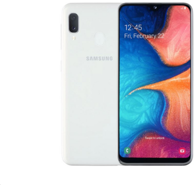 Samsung Galaxy A20e Dual-Sim mobiltelefon fehér /SM-A202/