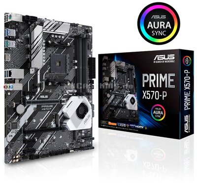 ASUS Alaplap AM4 PRIME X570-P AMD X570, ATX