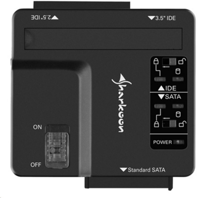 Sharkoon DriveLink Combo U3 V2 HDD dokkoló adapter /4044951027408/