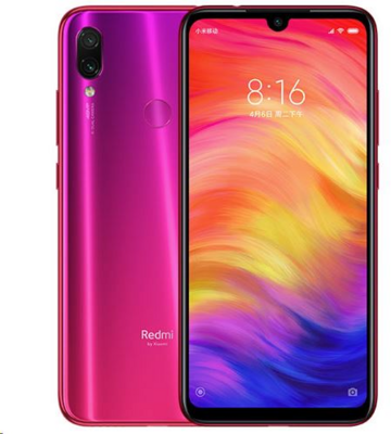 Xiaomi Redmi Note 7 4/64GB Dual-Sim mobiltelefon lila