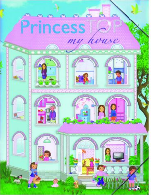 Napraforgó Princess TOP My House matricásfüzet /454021/