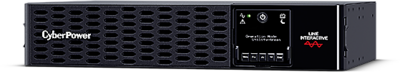 CYBERPOWER UPS PR2200ERT2U (10xIEC C13) 2200VA 2200W 230V RACK szünetmentes tápegység + USB LINE-INTERACTIVE