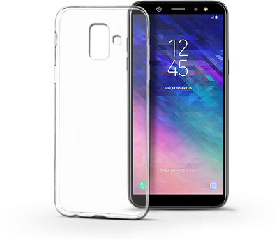 Samsung A600F Galaxy A6 (2018) szilikon hátlap - Soft Clear - transparent