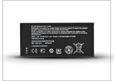 Microsoft Lumia 640 XL gyári akkumulátor - Li-Ion 2200 mAh - BV-T4B (ECO csomagolás)