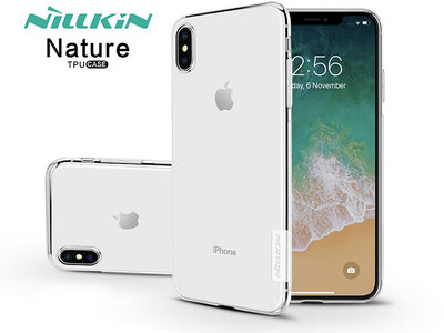 Apple iPhone XS Max szilikon hátlap - Nillkin Nature - transparent