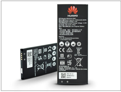 Huawei Y6/Y5 II/Y6 II Compact/Honor 4A gyári akkumulátor - Li-polymer 2200 mAh - HB4342A1RBC (ECO csomagolás)