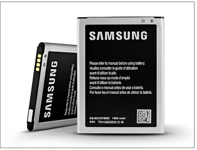 Samsung SM-G357FZ Galaxy Ace 4 LTE gyári akkumulátor - Li-Ion 1900 mAh - EB-BG357BBE NFC (ECO csomagolás)