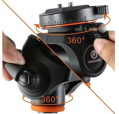 VANGUARD ESPOD CX 203AP aluminium állvány fejjel