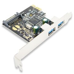 Best Connect PCI-E x1 2 USB3.0 IO vezérlő