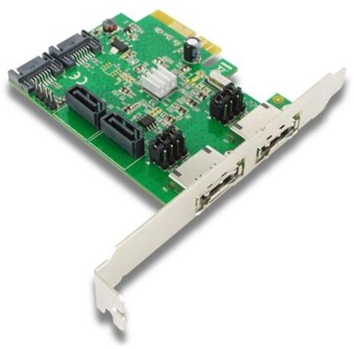 Best Connect PCI-E x1 2 portos SATA3 vezérlő