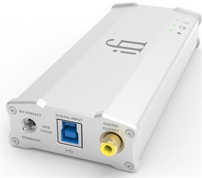 ifi micro - iDAC2 USB 3.0 B RCA D/A konverter ezüst