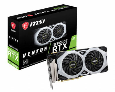 MSI GeForce RTX 2070 SUPER VENTUS OC, 8GB GDDR6, 3xDP, HDMI