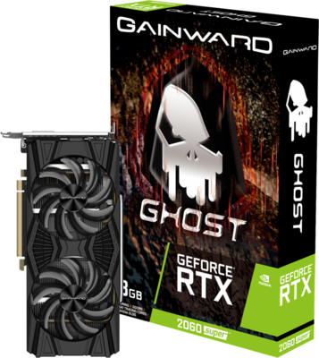 Gainward GeForce RTX 2060 SUPER 8GB GDDR6 Ghost DP, HDMI, DVI-D