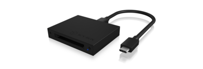 IcyBox Külső kártyaolvasó USB 3.1 Type-C / Type-A, CFast 2.0