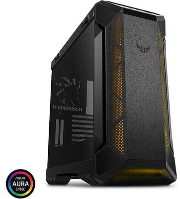 ASUS TUF Gaming GT501 Windowed fekete Mid Tower ház, táp nélkül