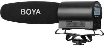 BOYA BY-DMR7 videomikrofon beépített felvevővel