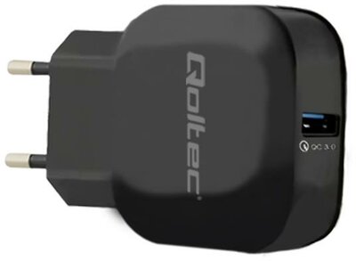 Qoltec hálózati töltő Quick Charge 3.0 | 3A | 18W | USB