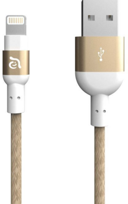 ADAM elements PeAk II 200B Lightning - USB kábel 2m arany színű /AD098/