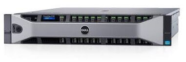 DELL EMC PE rack szerver - R730 (3.5"), 1x 8C E5-2620v4 2.1GHz, 1x16GB, NoHDD; H730P, iD8 En., (1+1).