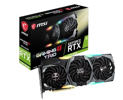 MSI GeForce RTX 2080 SUPER 8GB GDDR6 GAMING X TRIO - GEFORCE RTX 2080 SUPER GAMING X TRIO