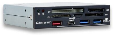 Chieftec CRD-901H 3.5" smart card reader, 2x USB 3.0