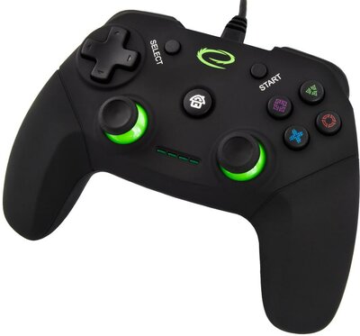 ESPERANZA EGG110K VANQUISHER - GAMEPAD A REZGÉS A PC/PS3/ USB