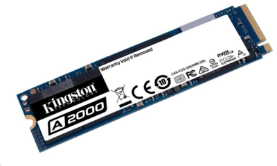 Kingston 250GB A2000 M.2 2280 SSD (r: 2000MB/s w:1100MB/s) - SA2000M8/250G