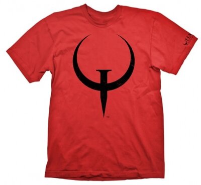 T-Shirt Quake "Logo" Red L