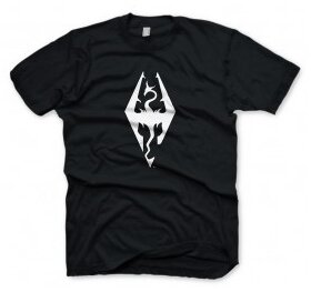 Skyrim T-Shirt "Dragon Symbol", M