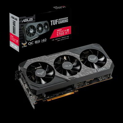 Asus AMD Radeon RX 5700XT 8GB GDDR6 TUF Gaming X3 OC HDMI 3xDP - TUF 3-RX5700XT-O8G-GAMING