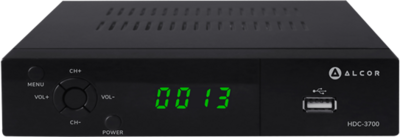 Set-Top-Box Alcor HDC-3700 fta DVB-C