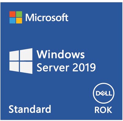 DELL EMC szerver OS - MS Windows Server 2019 Standard Edition 16 CORE, 64bit ROK - English (WSOS).
