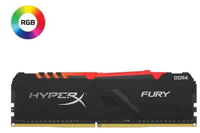 Kingston 16GB 3200MHz DDR4 HyperX FURY RGB - HX432C16FB3A/16
