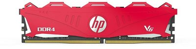 HP V6 Memória DDR4 16GB 2666MHz CL18 1.2V Piros