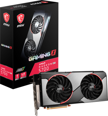 MSI AMD Radeon RX 5700 8GB GDDR6 GAMING X HDMI 3xDP - RX 5700 GAMING X