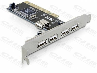 Delock 89028 PCI Card > 4 + 1 USB 2.0