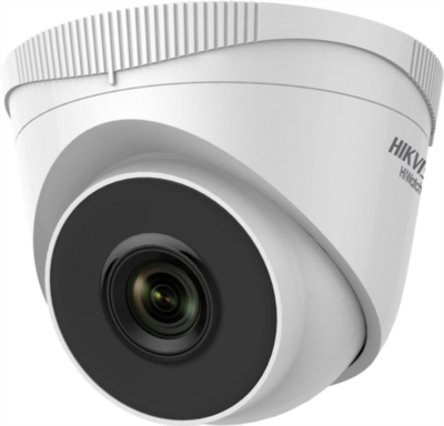 Hikvision HiWatch IP turretkamera - HWI-T240H (4MP, 4mm, kültéri, H265+, IP67, IR30m, ICR, DWDR, PoE)